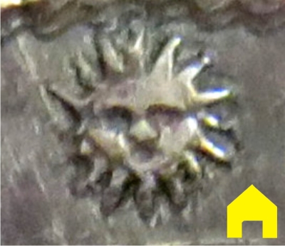 Home Symbol with Sun
